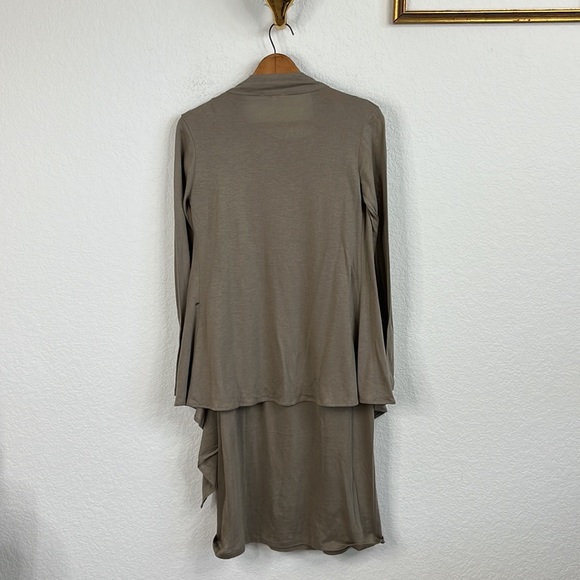 Back Label Cashmere Cotton Dress Cardigan Travel Set - Picture 8 of 11